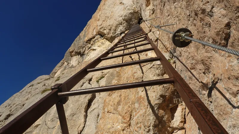 5 days of Via Ferrta in the Brenta Mountains